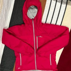 Magenta Rab Packable Jacket